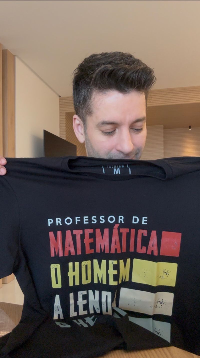 Professor De Matemática - Pima [Unissex]