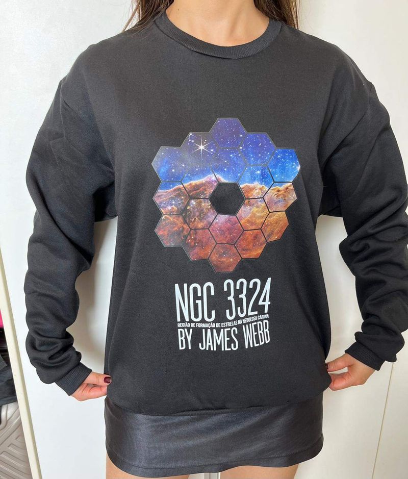 Nebulosa Carina - James Webb [Moletom Unissex]