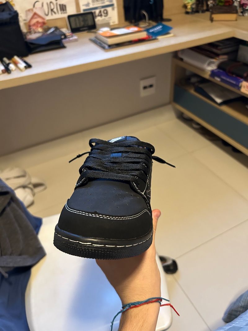 Tênis Travis Scott x Low Black Phantom - Estilo Exclusivo e Conforto