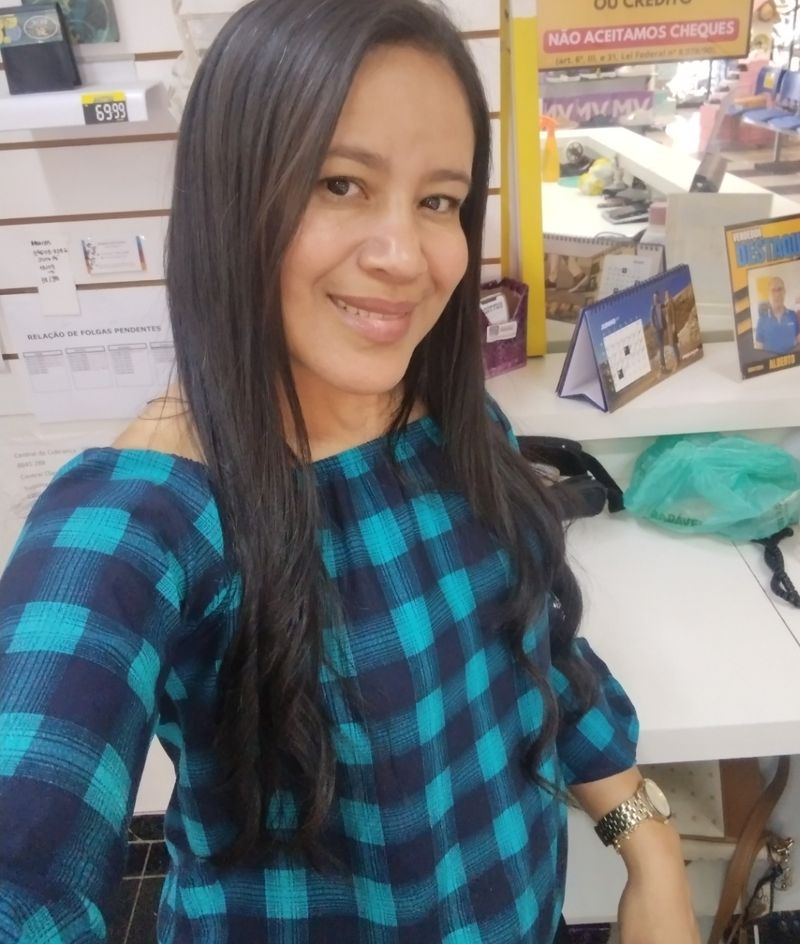 Foto do depoimento de Michelle dos Santos Pereira 