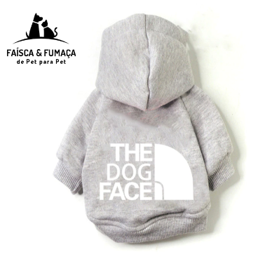 dog face moletom com capuz