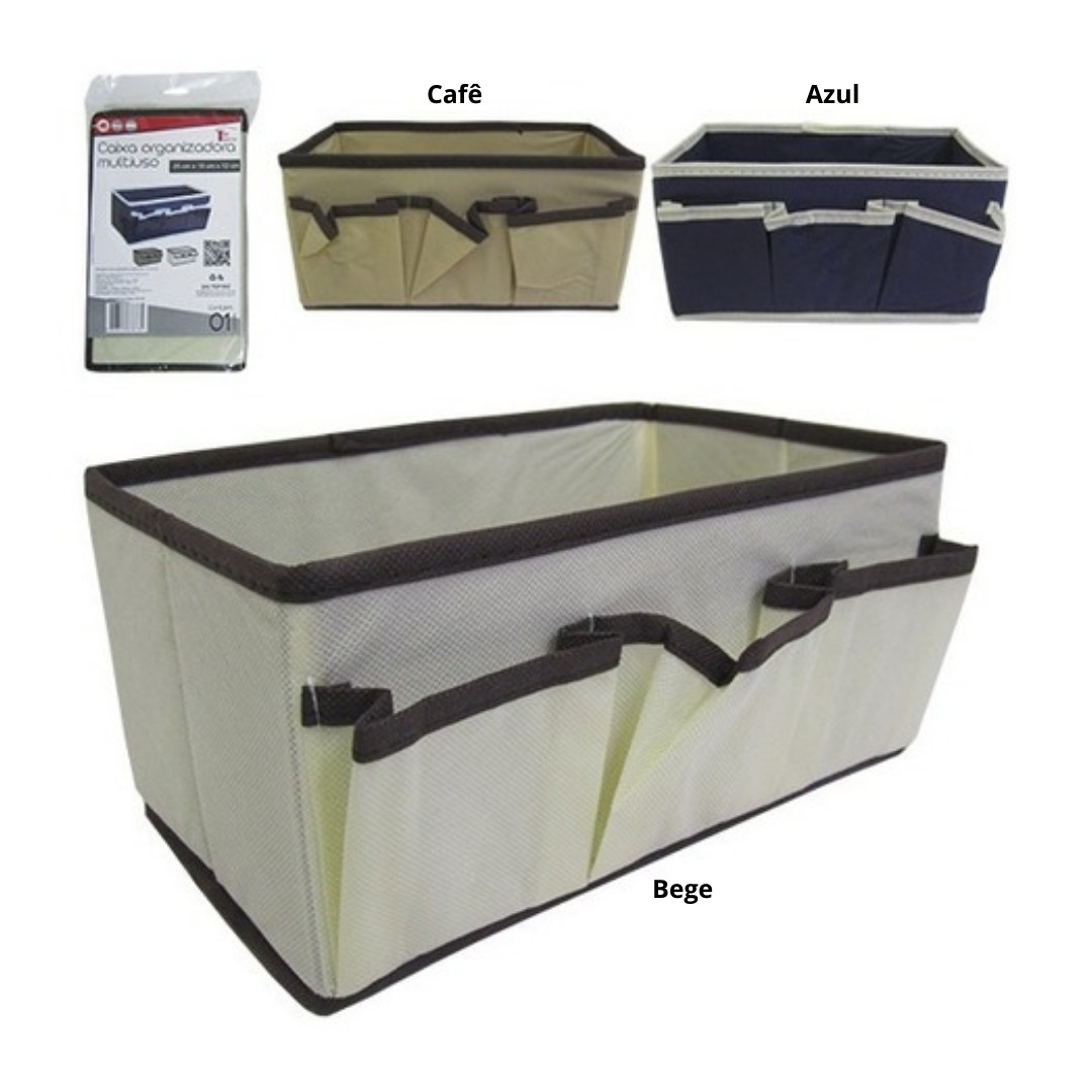 Caixa Organizadora 25x15cm Top House TRC7876