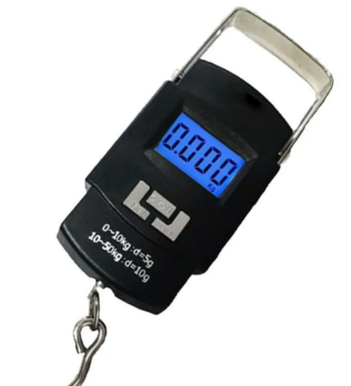 Balança de peso para Viagem portátil Digital 50kg/0.01kg LCD