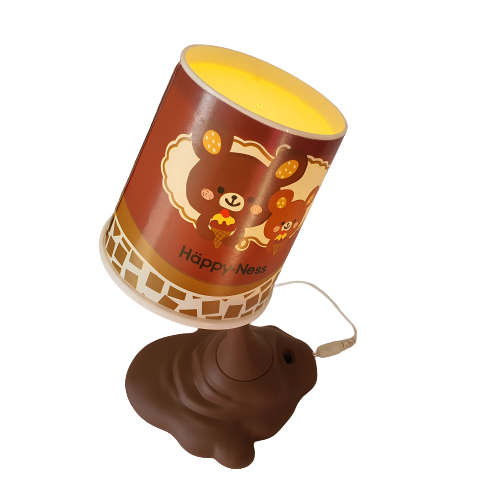 Linda Luminária LED Efeito Sorvete Caindo Ice Cream Abajur