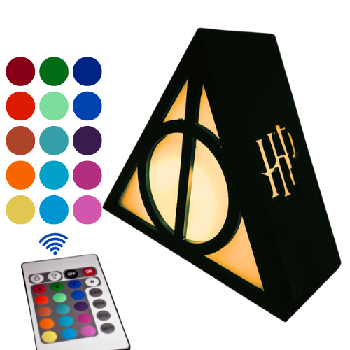 Luminária de mesa Harry Potter LED Colorido Rgb 16 Cores