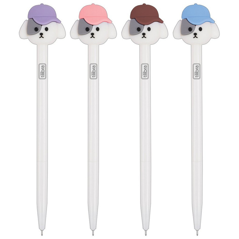 Caneta Gel Retrátil 0.5mm Doguinho