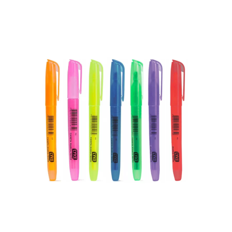 Caneta Marca Texto - Lyke