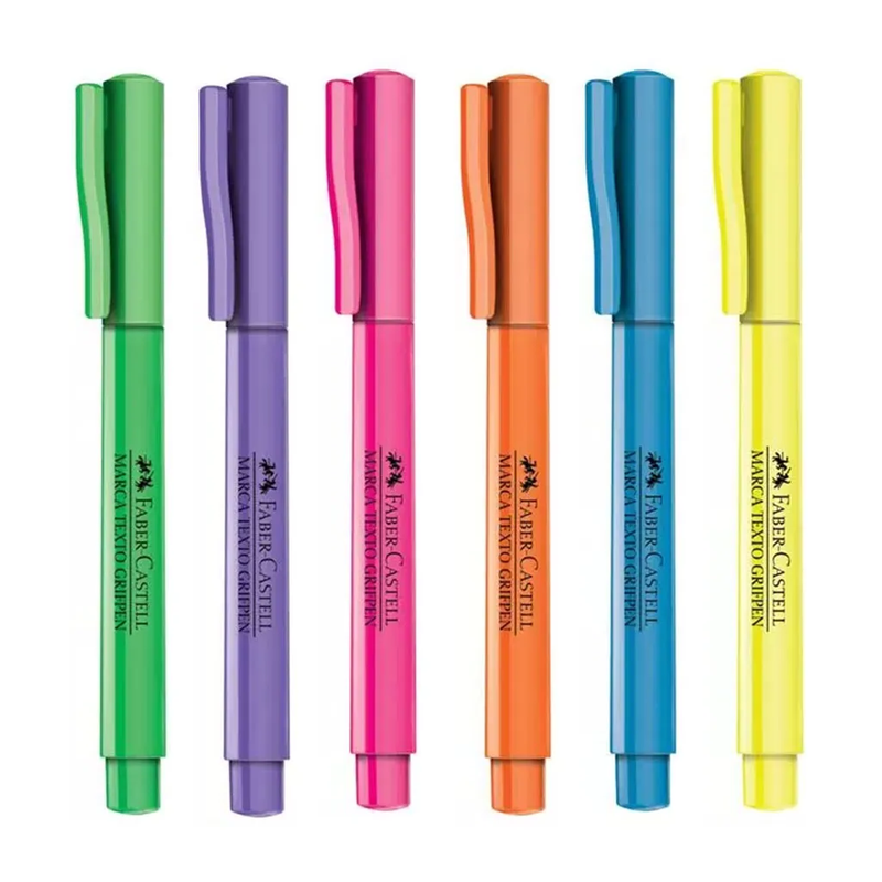Marca Texto - Grifpen - Neon - Unidade - Faber Castell