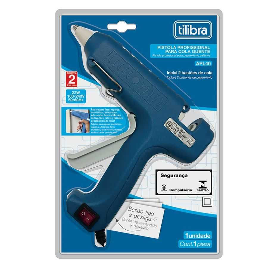 Pistola Profissional para Cola Quente - APL40 - Tilibra