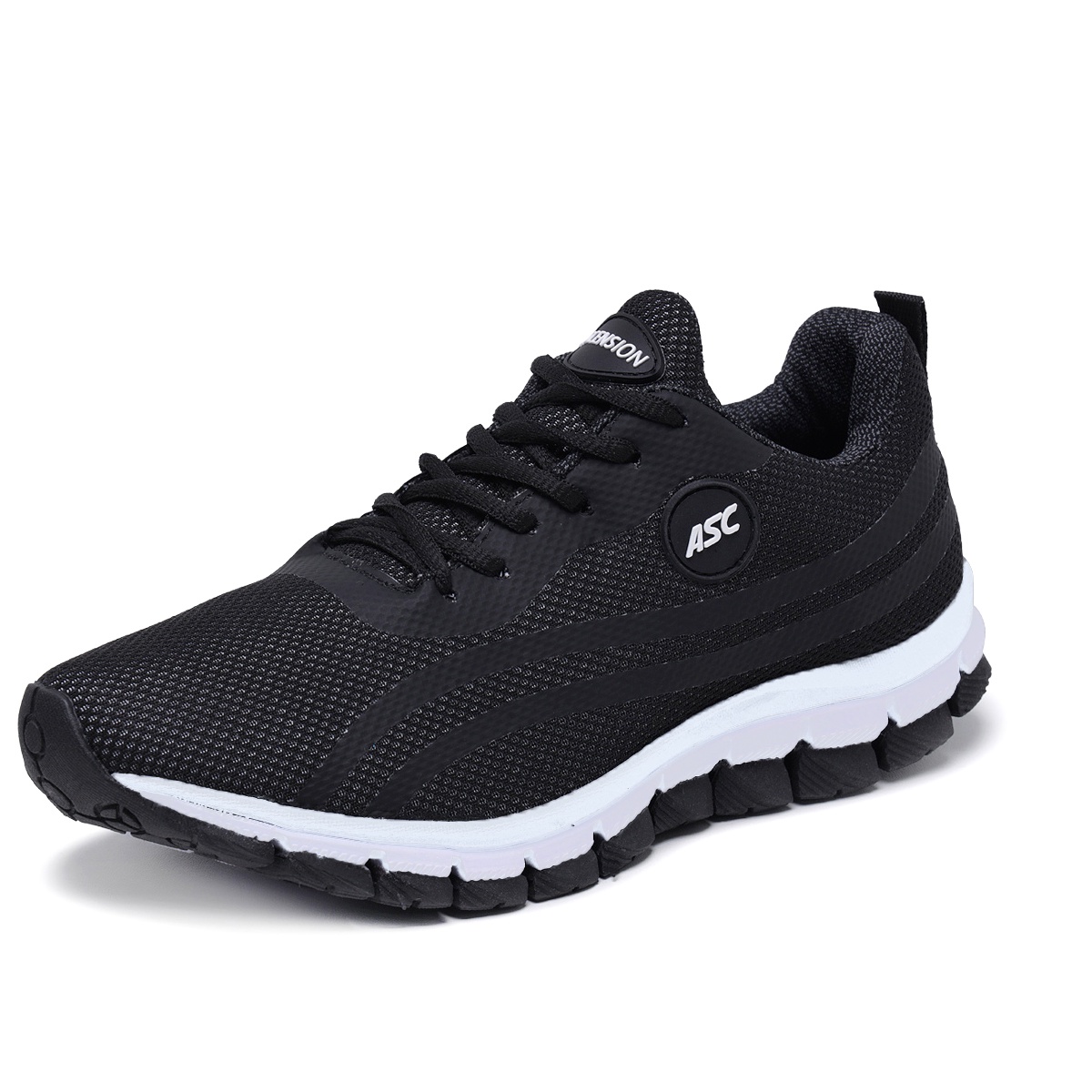 Tênis Unissex Esportivo Preto Caminhada
