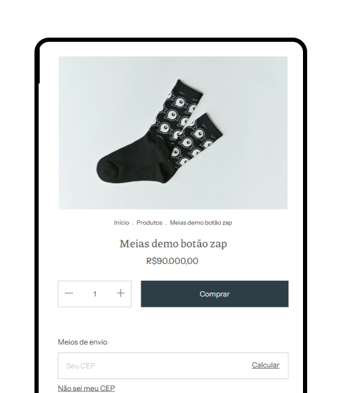Loja sem o app Replay