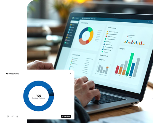 mulher experimentando uma blusa, junto com uma imagem mostrando o produto no aplicativo