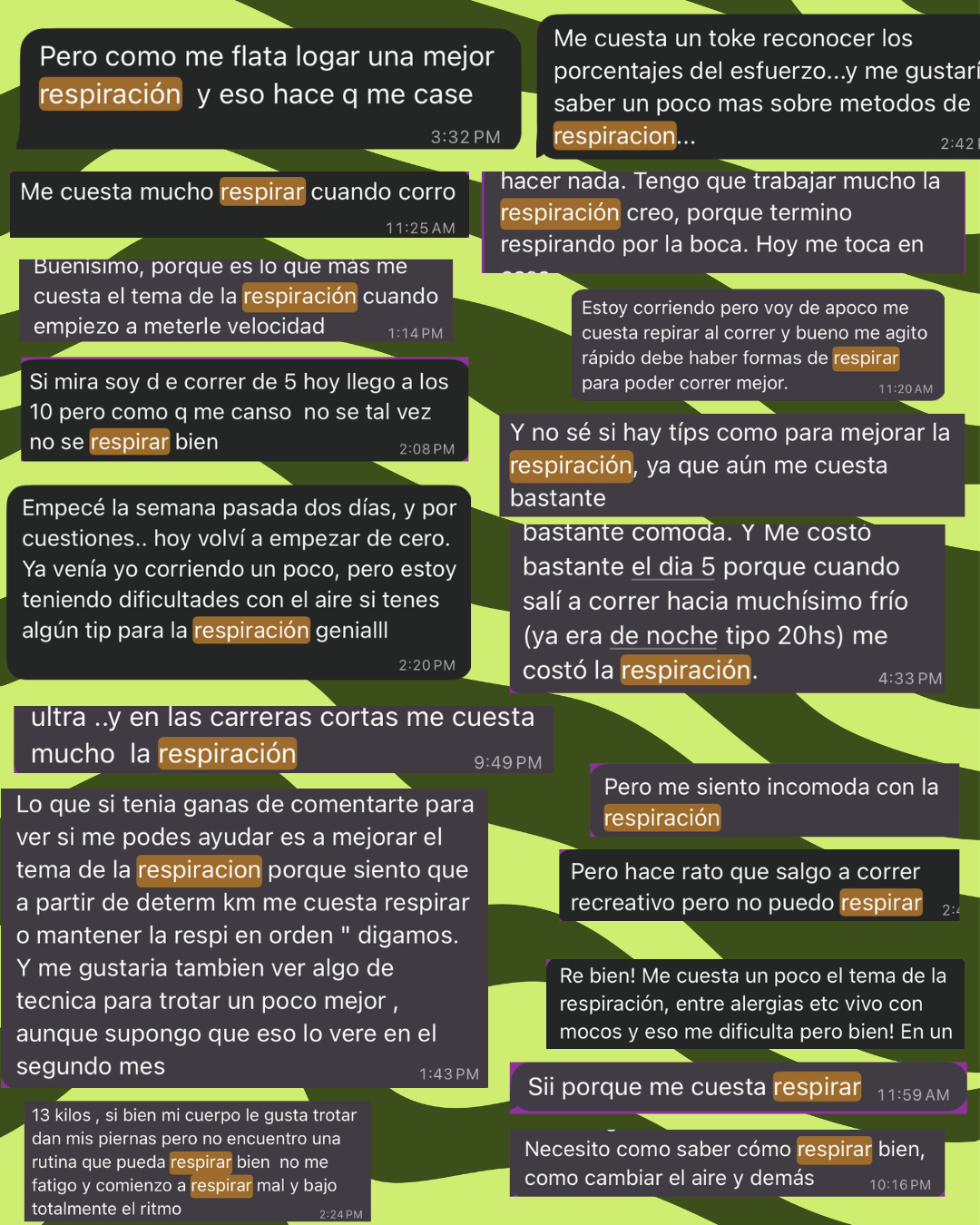 errores al respirar corriendo