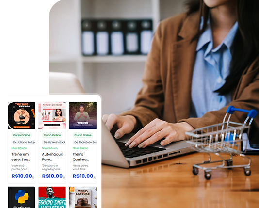 homem feliz ao receber notificações de vendas concluídas