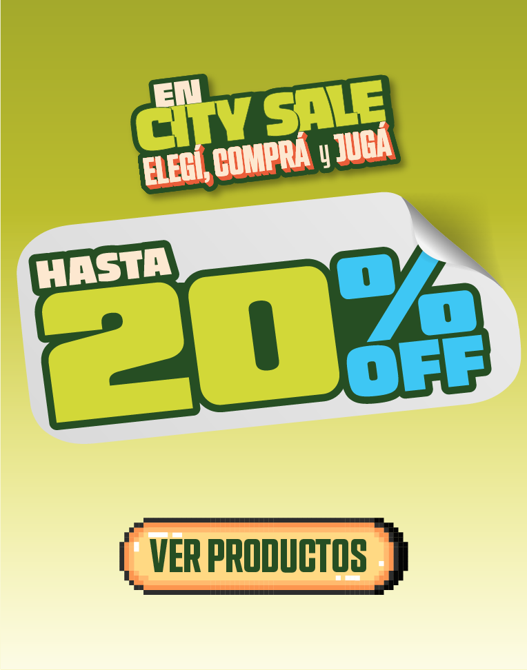 Productos con hasta un 20% de descuento en cItykids