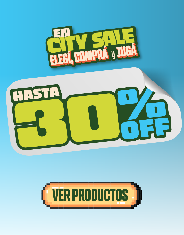 Productos con hasta un 30% de descuento en cItykids