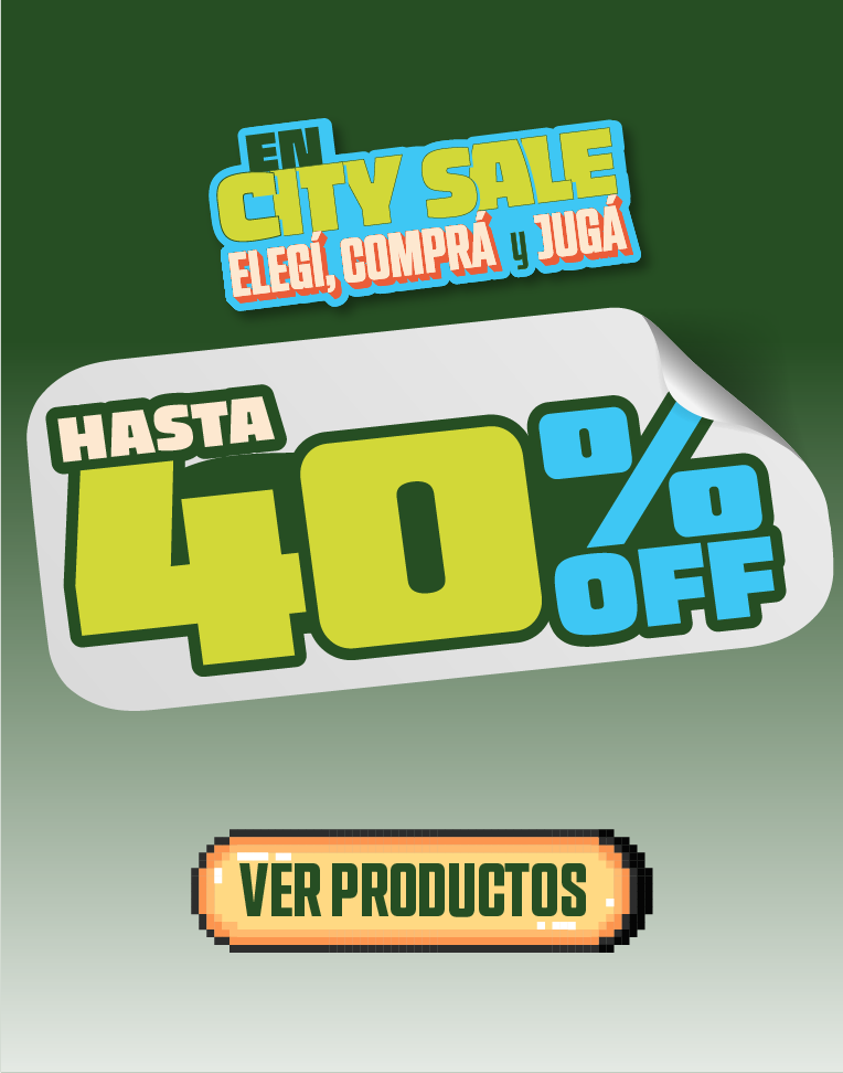 Productos con hasta un 40% de descuento en cItykids