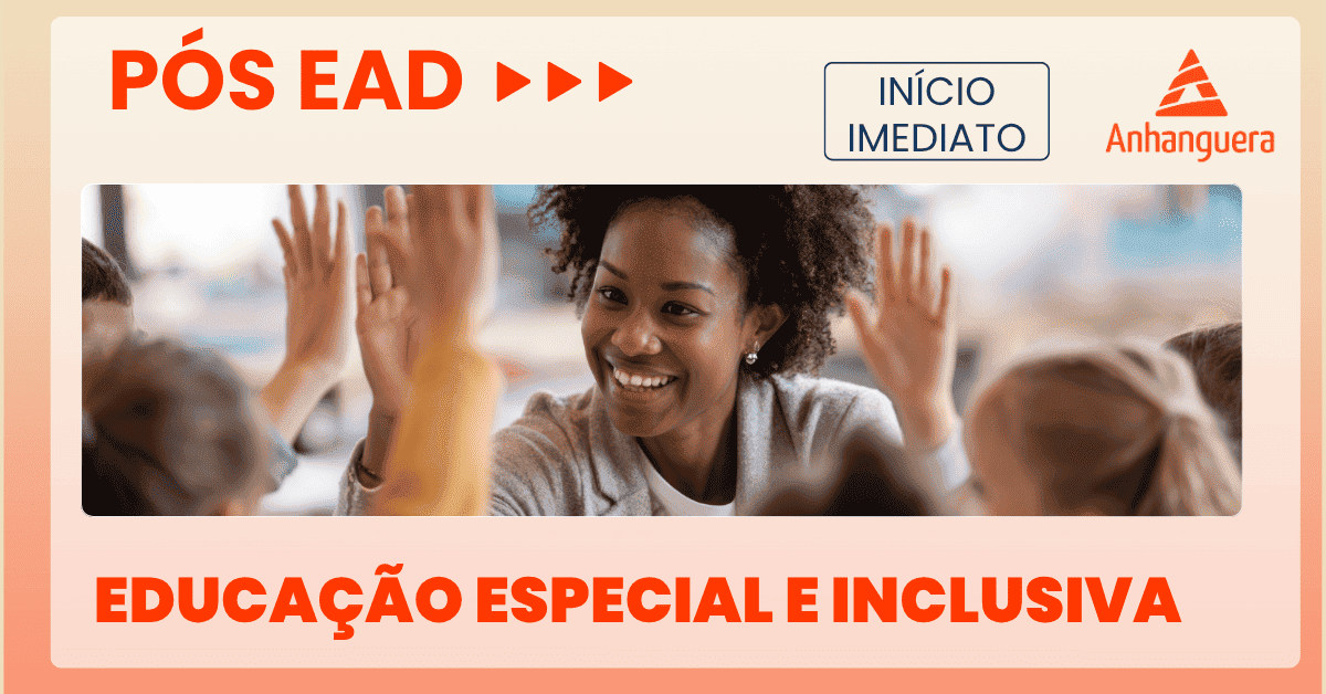 Pós em educação especiual e inclusiva