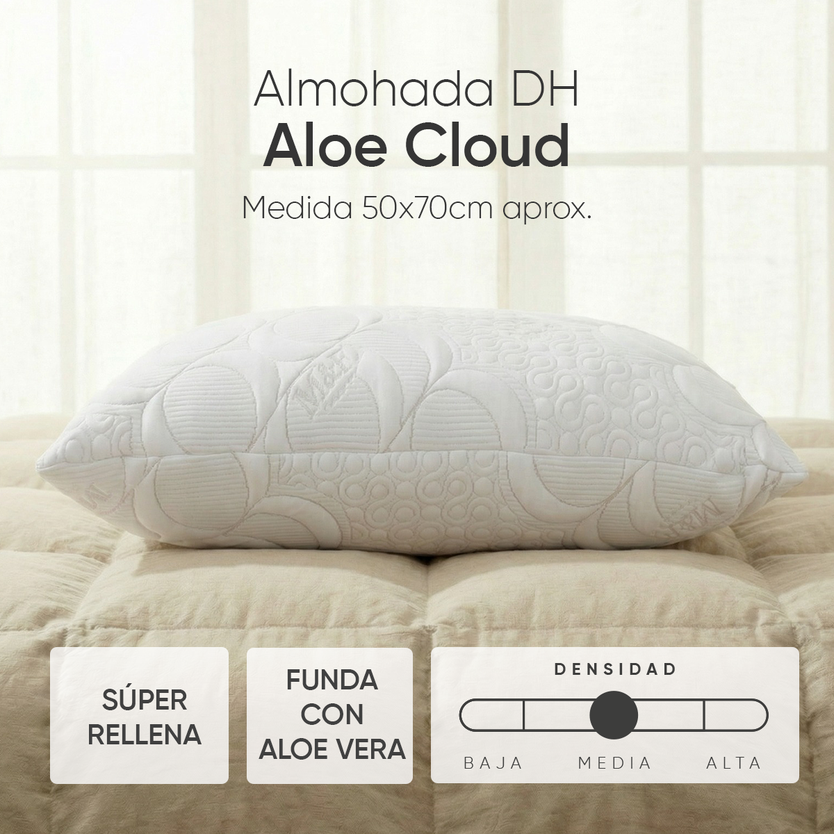 Almohada Aloe Cloud