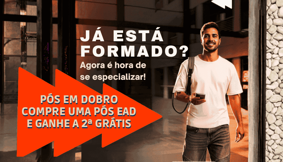 Pós em dobro, compre um pós-graduação e ganhe outra totalmente grátis