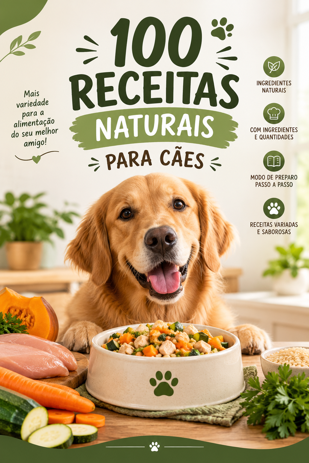 Capa Tabela de Porção por Peso, de 3 kg a 45 kg