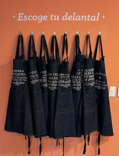 Vela aromática personalizada — Experiencia CandleBar en Cali