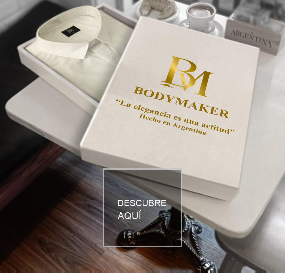 BodyMaker, Camisa, Blanca, Hombre, Slimfit, Argentina