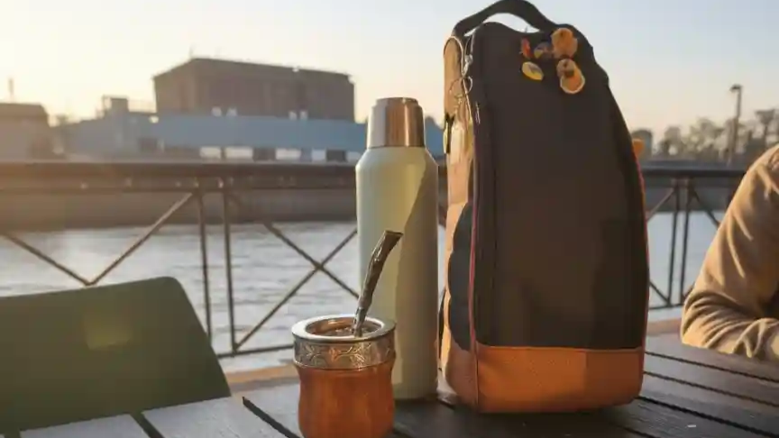Kit de accesorios para mate con termo y bolso matero – Productos de Mate & Tea